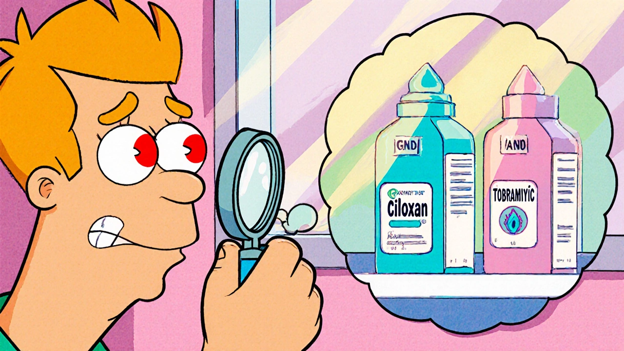Ciloxan Ophthalmic Solution vs. Other Eye Antibiotics: Detailed Comparison