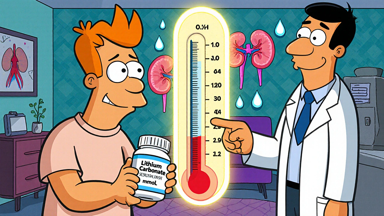 Lithium Carbonate Generics: What You Need to Know About Serum Levels