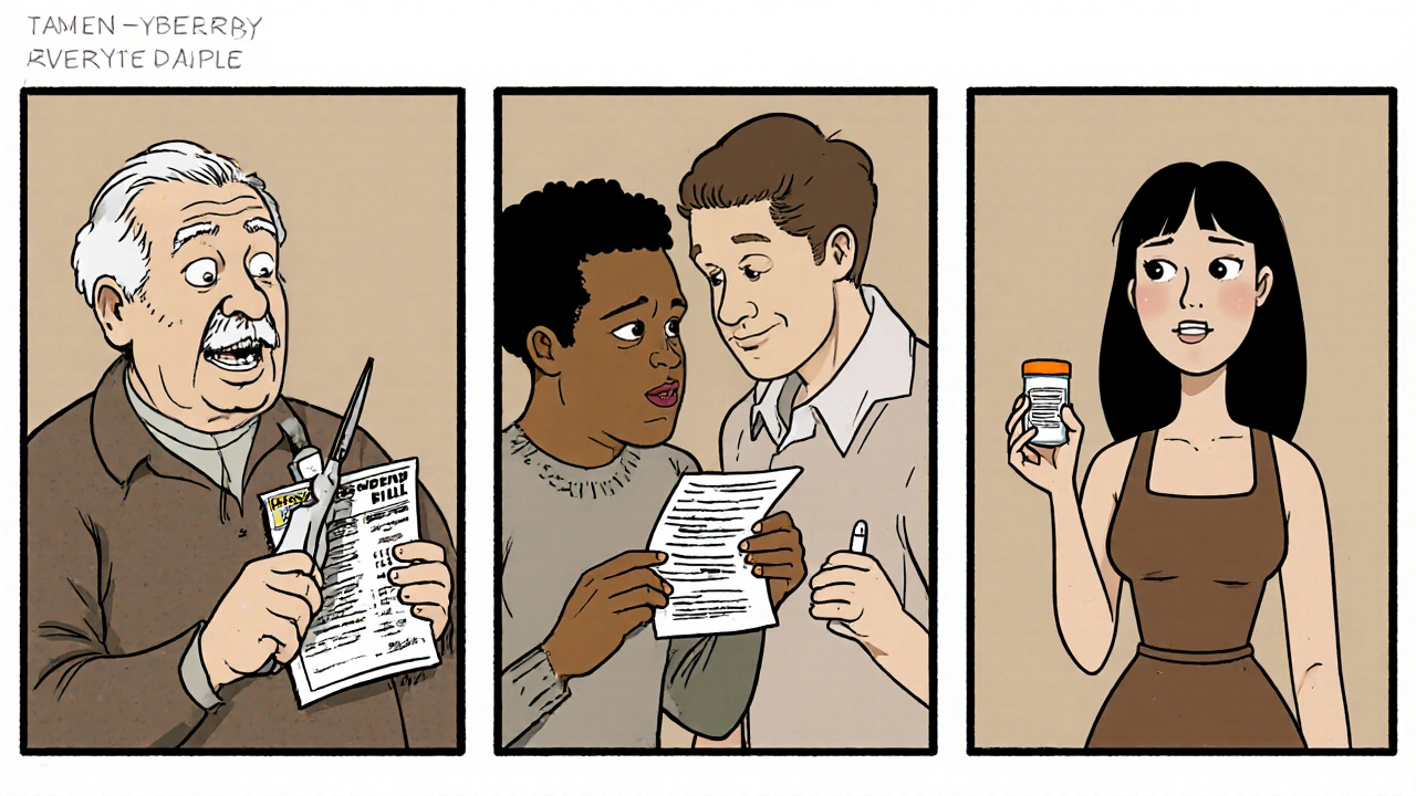 People making tough choices between medicine, rent, and food