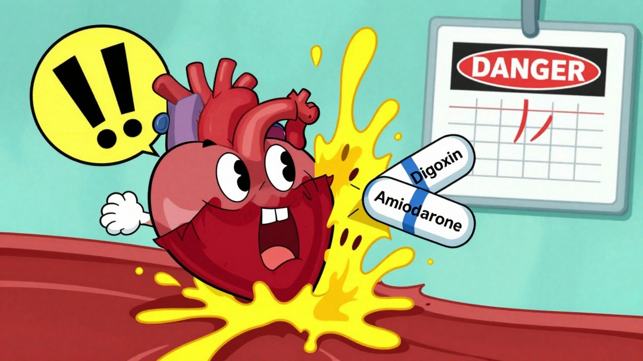 Digoxin and Amiodarone: How to Safely Manage This Dangerous Drug Interaction