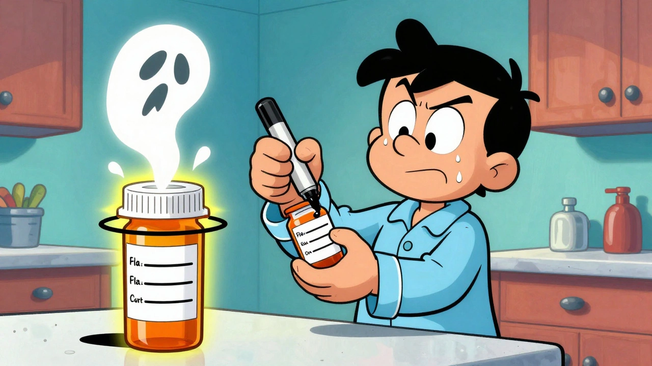 How to Disable Personal Information on Medication Bottles to Prevent Identity Theft